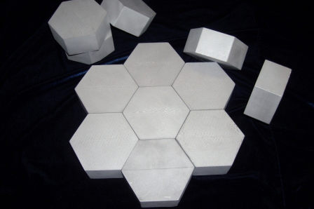 Ceramic Units for ballistic Plates
