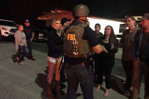  California Shooting Scene