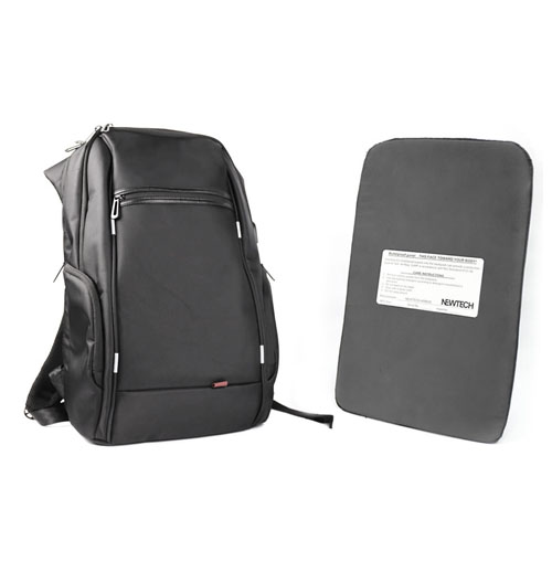 NIJ IIIA Large-capacity Kingsons Bulletproof Backpack with USB Charging Port